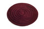 Mijölnir Alfombrilla de Baño Redonda Roja